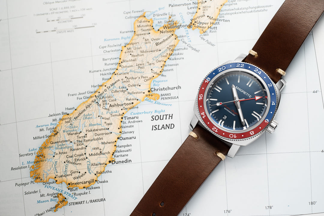 How to use your Magrette GMT watch (ETA 2893-2 GMT Instructions)