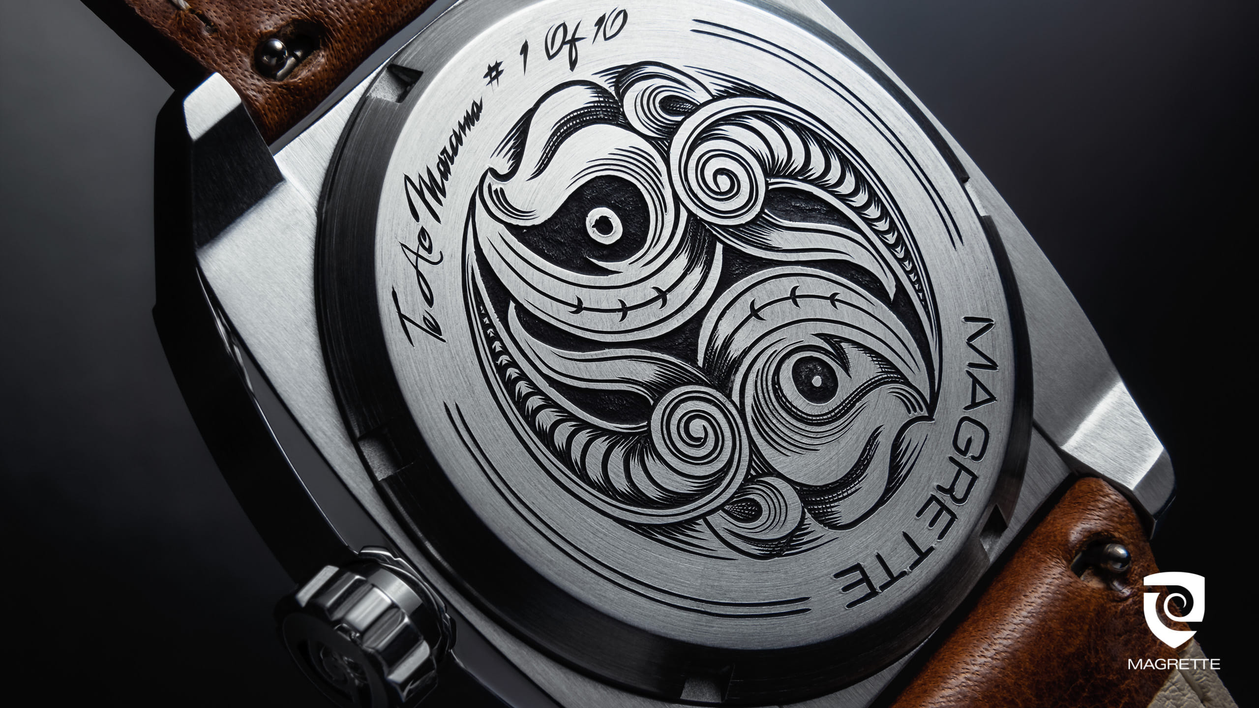 Magrette Timepeices -  Leoncino TeAo Marama caseback