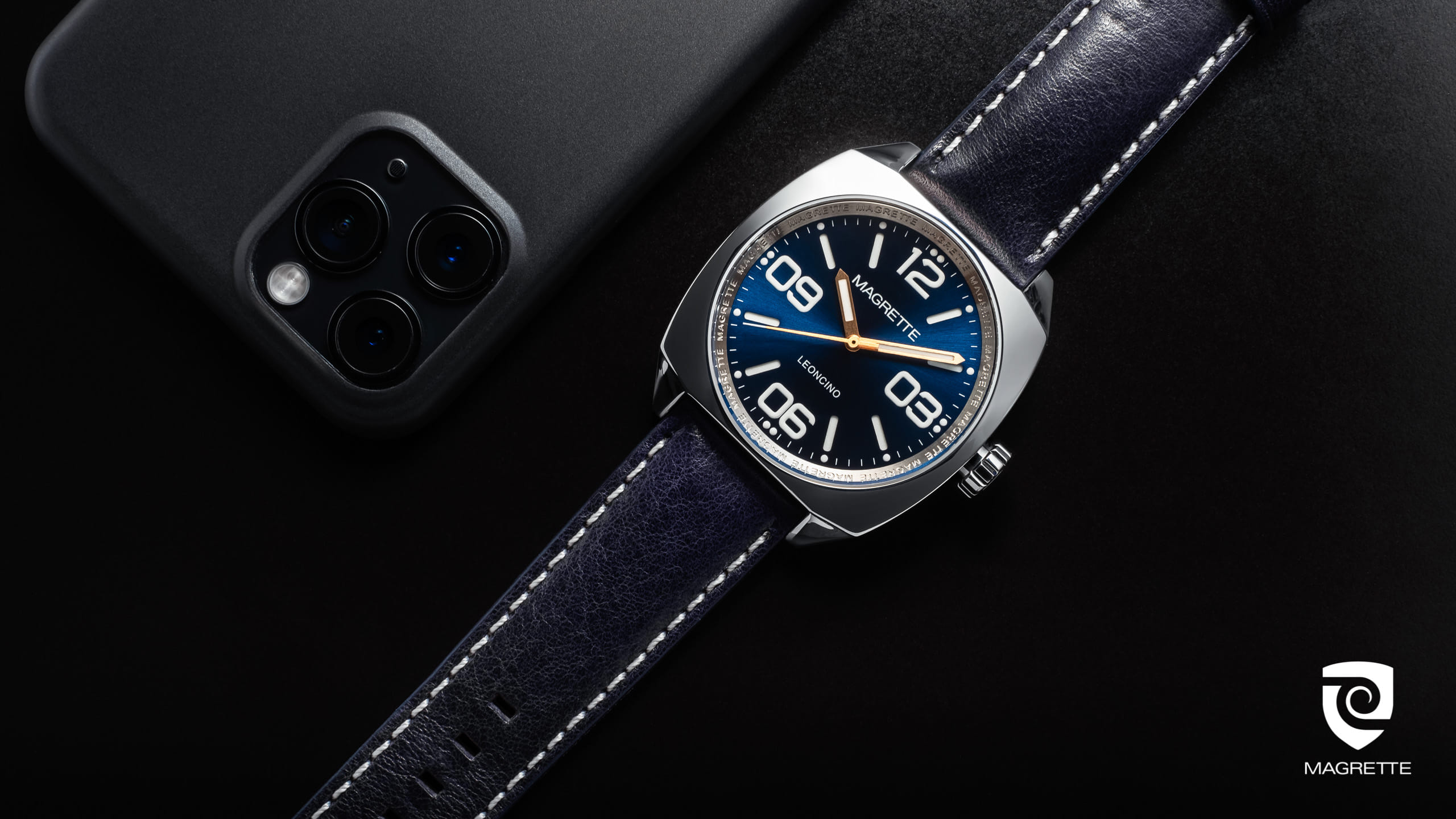 Magrette Timepeices -  leoncino kaha dial2