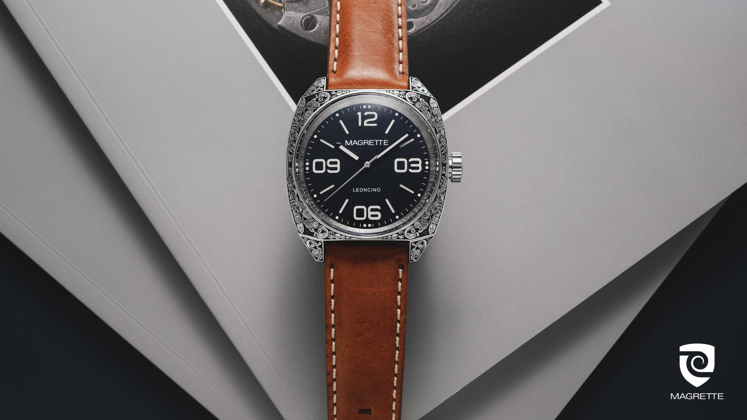 Magrette Timepeices -  leoncino taiaha desktop front
