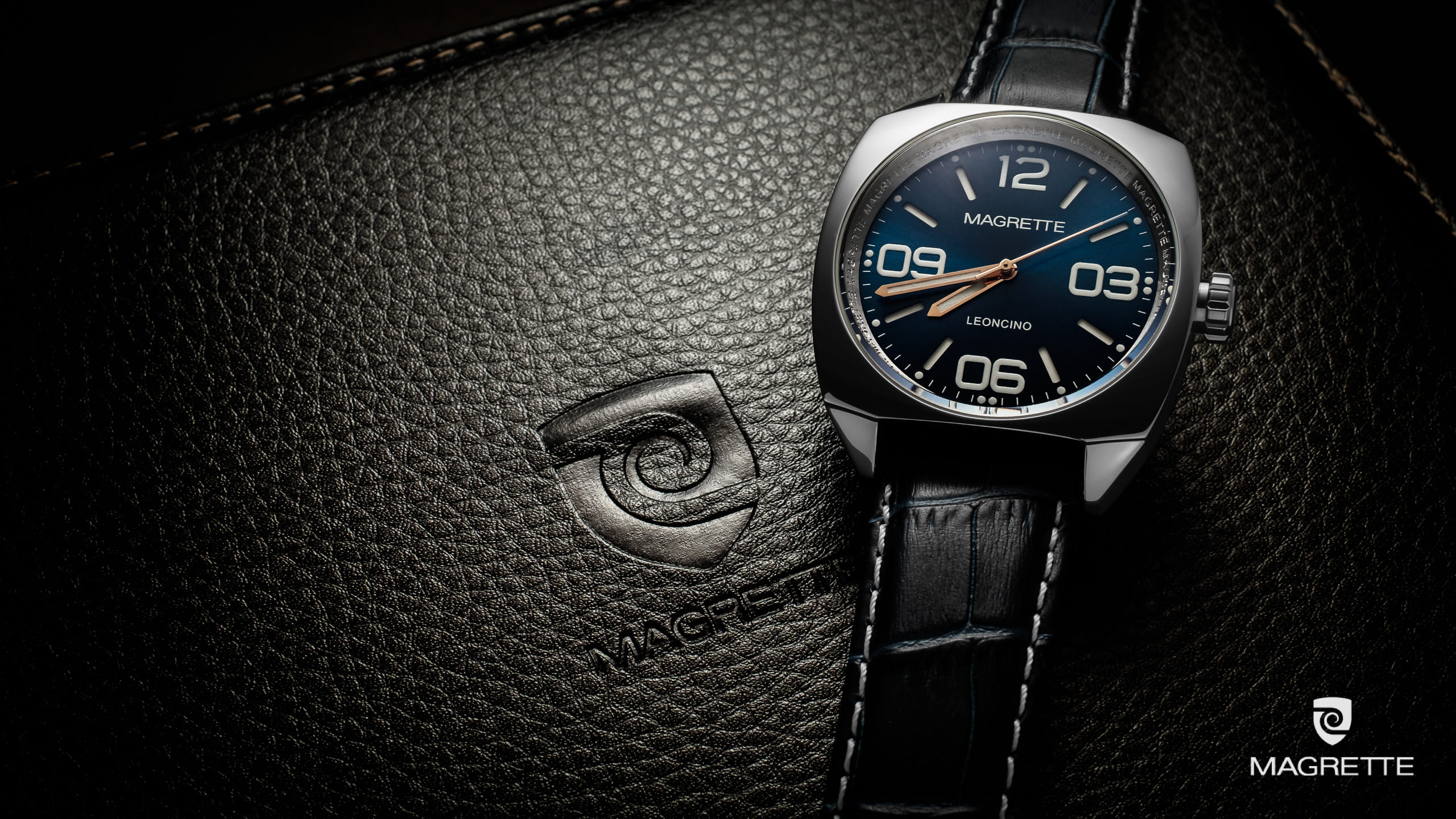 Magrette Timepeices -  leoncino blue 