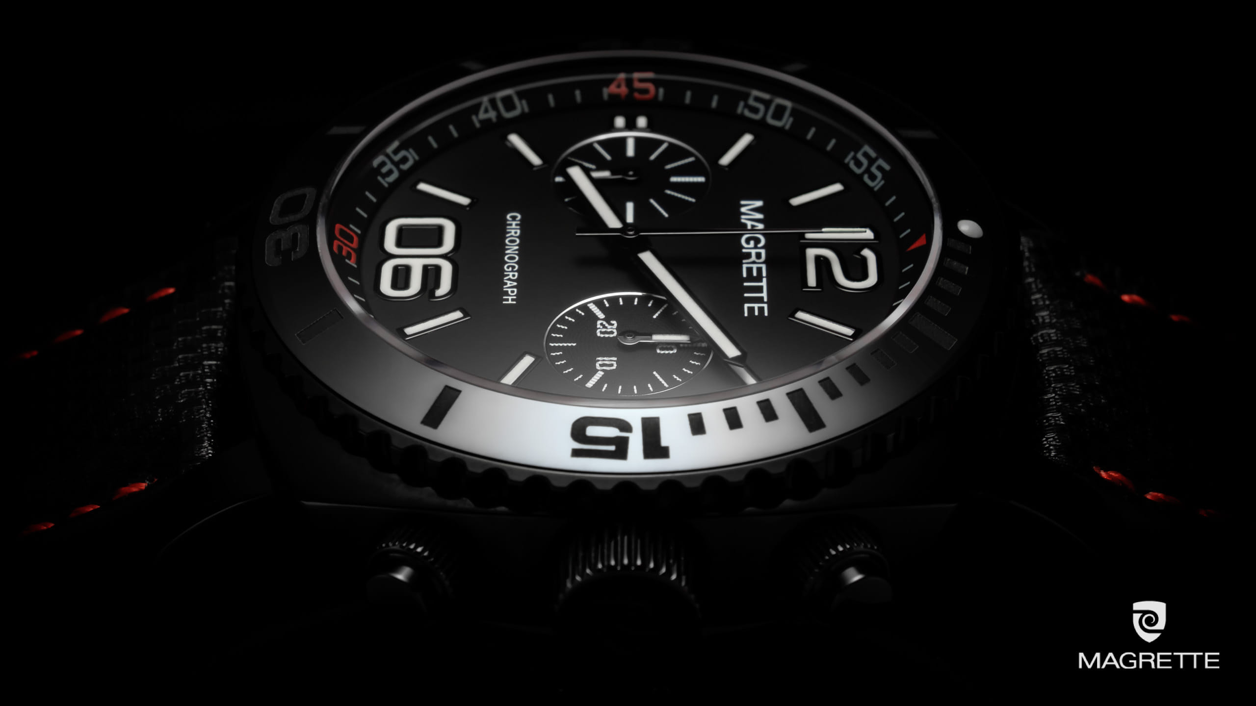 Magrette Timepeices -  moanapacific chrono dramatic 