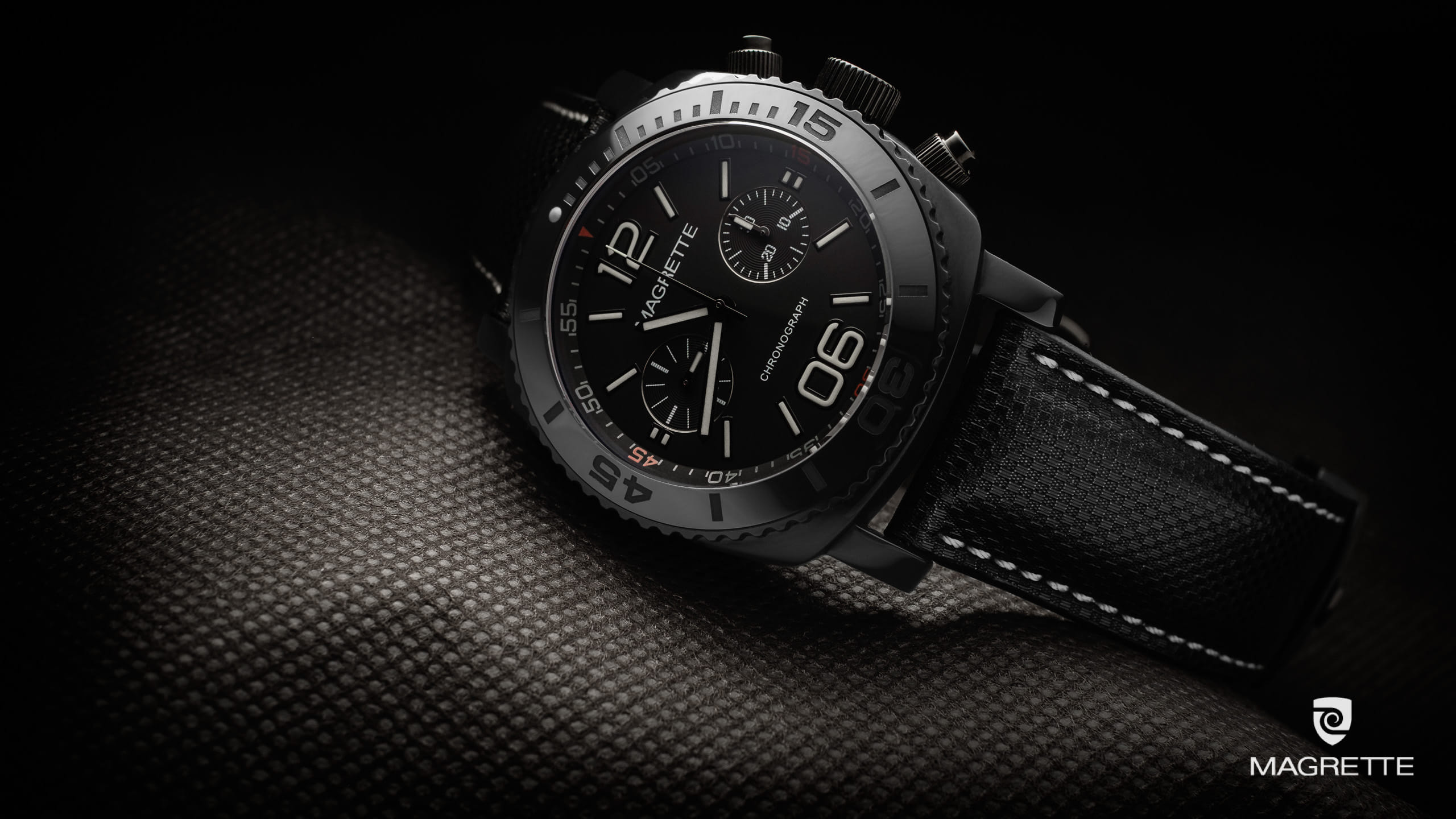 Magrette Timepeices -  moanapacific chrono kevlar 