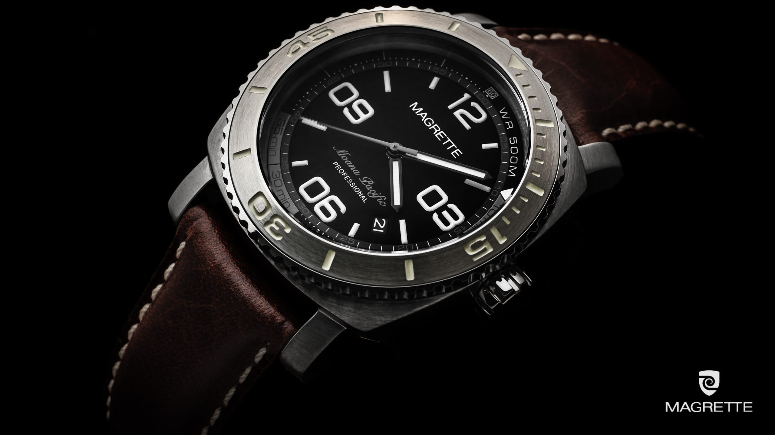Magrette Timepeices -  moanapacificpro silver 