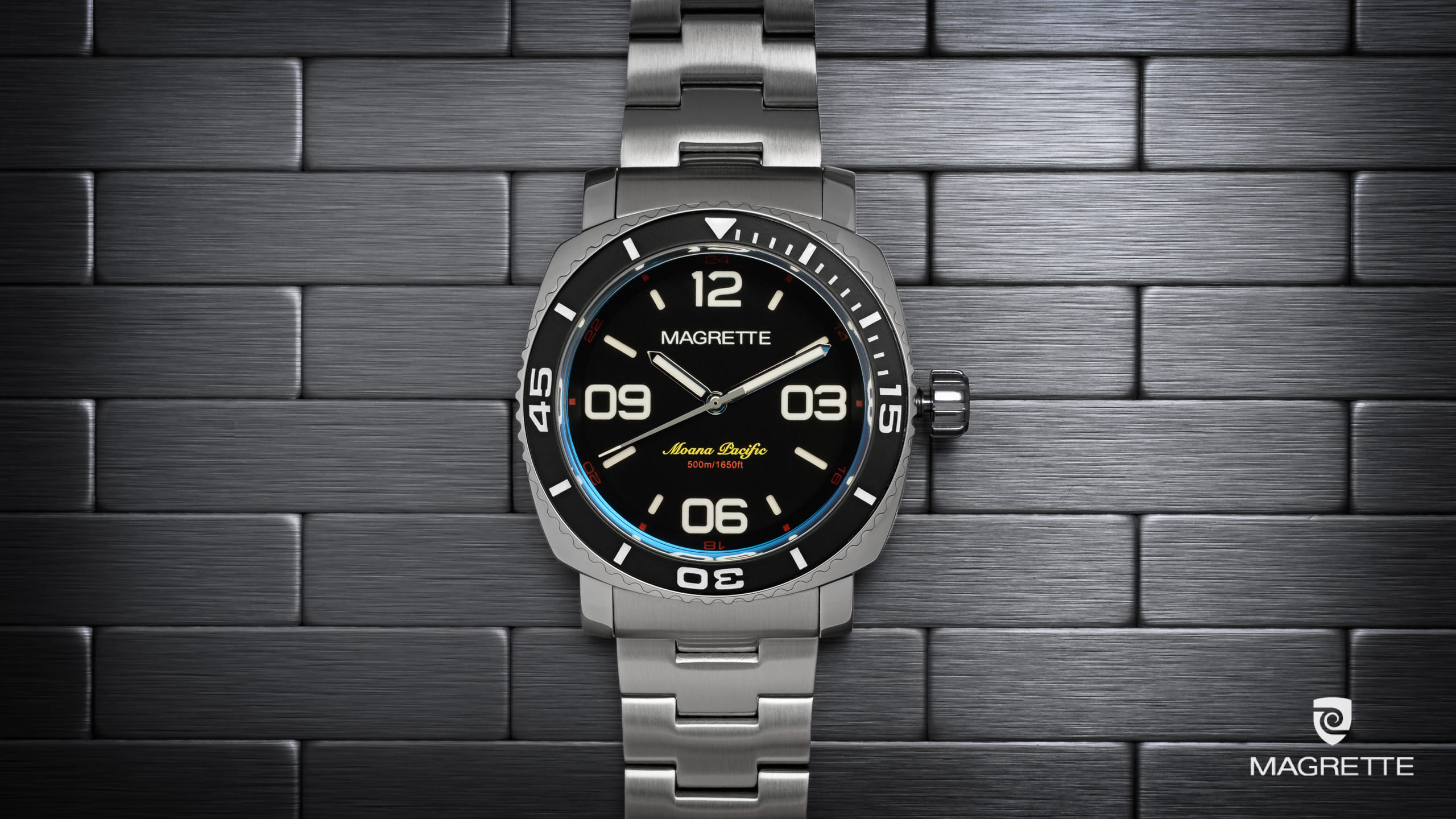 Magrette Timepeices -  mpdII bracelet metal 