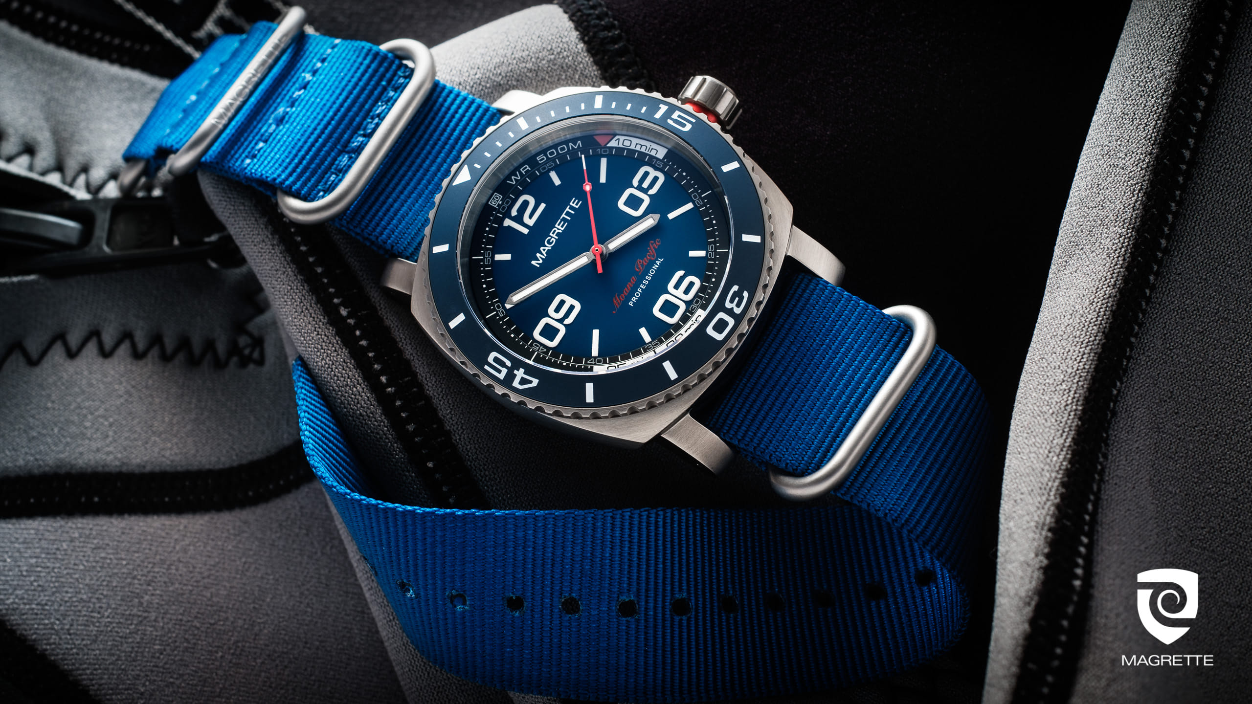 Magrette Timepeices -  mpp titanium ZULUsuit