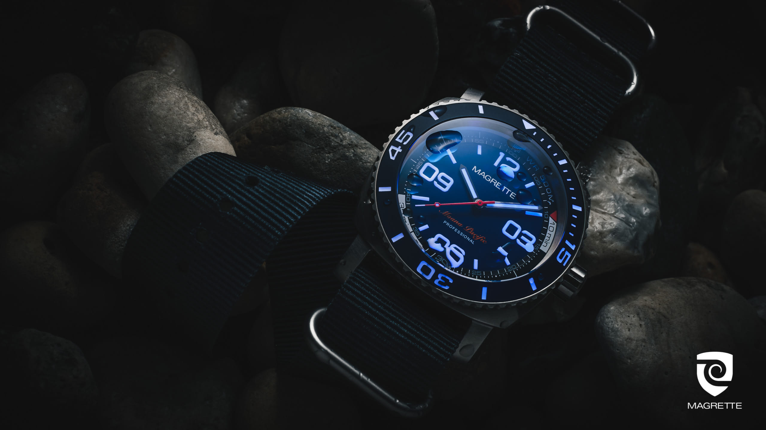 Magrette Timepeices -  mpp titanium rocks