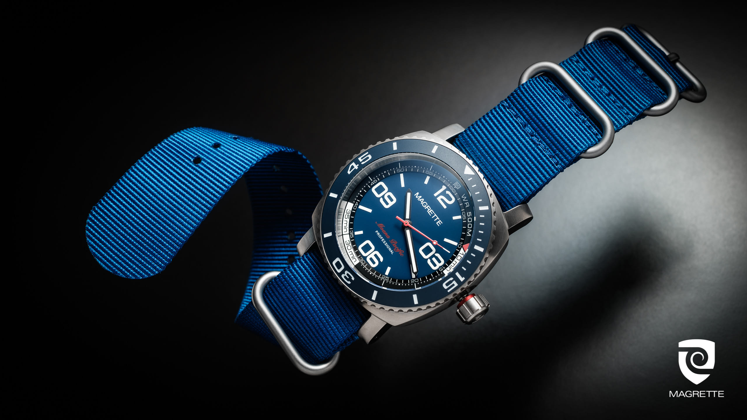 Magrette Timepeices -  mpp titanium twist