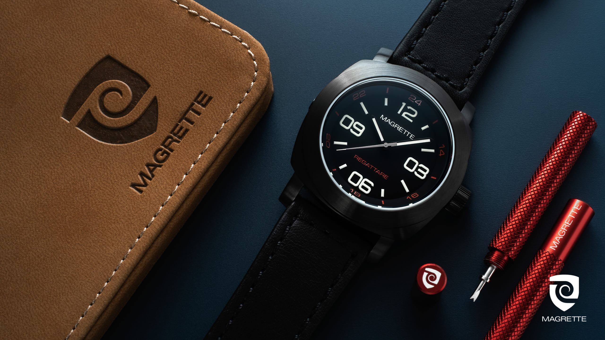 Magrette Timepeices -  tiki PVD desktop